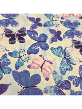 Tossed Butterfly Print Cotton Fabric Keepsake Calico Joann Exclusive 1 Yard